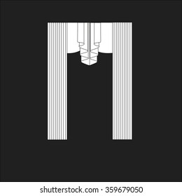 classic curtains . curtains . lambrequin