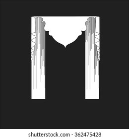 classic curtains . curtains . lambrequin
