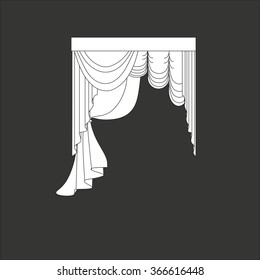 
classic curtains . curtains . lambrequin