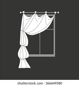 classic curtains . curtains . lambrequin