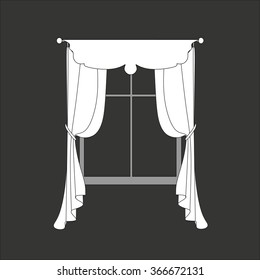 classic curtains . curtains . lambrequin