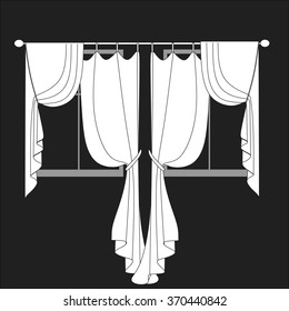 classic curtains . curtains . lambrequin