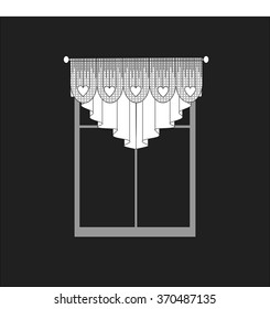 classic curtains . curtains . lambrequin