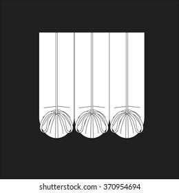 classic curtains . curtains . lambrequin