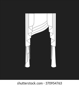 classic curtains . curtains . lambrequin