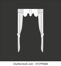 classic curtains . curtains . lambrequin