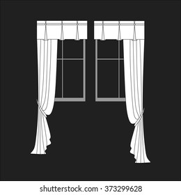 classic curtains . curtains . lambrequin
