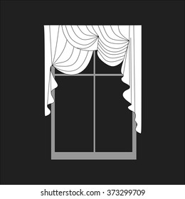 classic curtains . curtains . lambrequin
