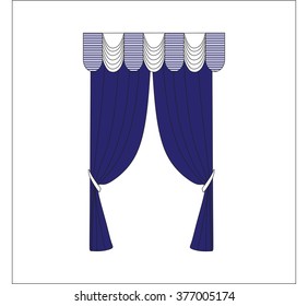 classic curtains . curtains . lambrequin