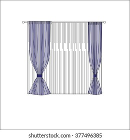 classic curtains . curtains . lambrequin