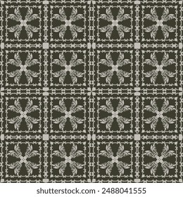 Classic Damask floral seamless pattern, Wallpaper in the style of Baroque, motif background, Luxury Graphic pattern for fabric, carpet, packaging, Vector Illustration for Elegant Textile Design