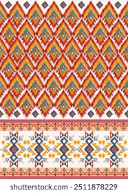 Clássico Damask Sem Costura 
Padrão no tom vermelho-marrom - Ilustração vetorial para têxteis elegantes 
Design 