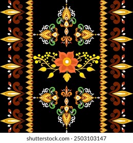 Classic Damask Seamless
Pattern - Vector Illustration for Elegant Textile
Design