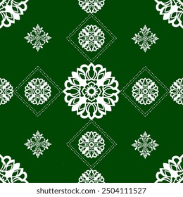 Classic Damask Seamless Pattern - Vector Illustration for Elegant Textile Design