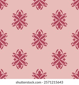 Classic Damask Seamless Pattern - Vector Illustration for Elegant Textile Design