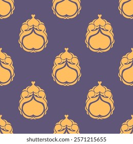 Classic Damask Seamless Pattern - Vector Illustration for Elegant Textile Design