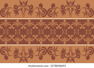 Classic Damask Seamless Pattern - Vector Illustration for Elegant Textile Design 