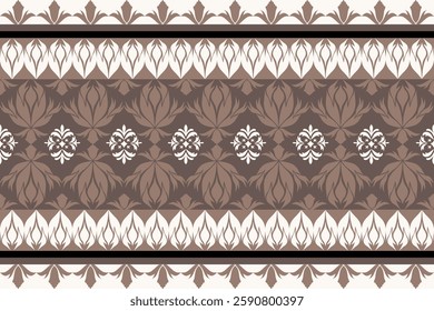 Classic Damask Seamless Pattern - Vector Illustration for Elegant Textile Design
