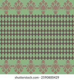Classic Damask Seamless Pattern - Vector Illustration for Elegant Textile Design