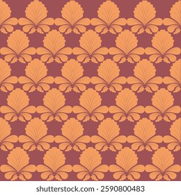 Classic Damask Seamless Pattern - Vector Illustration for Elegant Textile Design