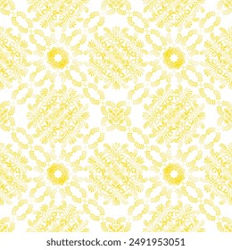 Classic Damask seamless pattern, Vintage design, element old style, beauty gold floral ornament, Luxury Ornamental lace tracery, Traditional background, Vector Illustration for Elegant Textile Design