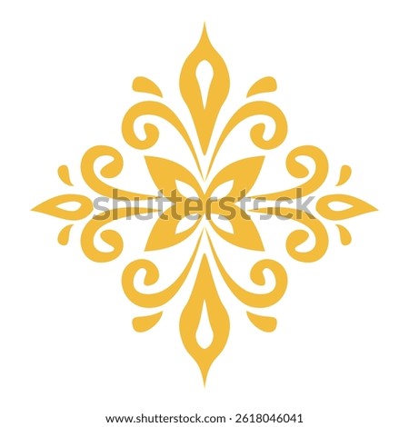 Classic Damask Seamless Vector Illustration EPS