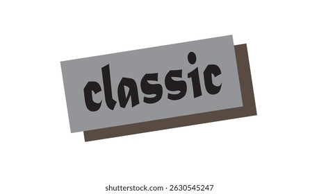 classic decorative calligraph architecture and writing skills with great authority
