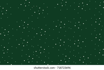 classic deep green cute wallpaper with white polka dots