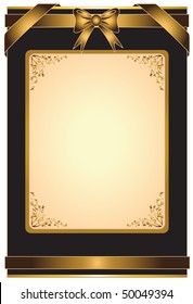 classic design background with text area