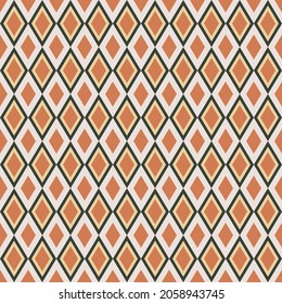 tela de diseño clásico con rhombus