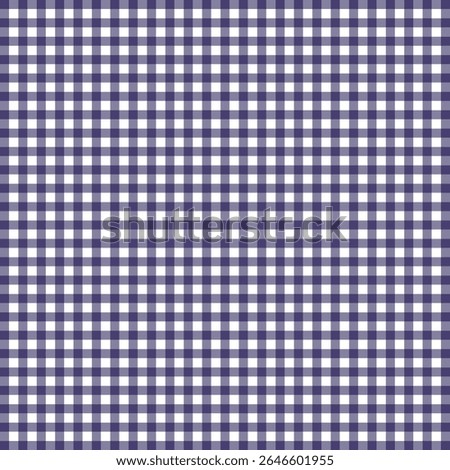 Classic Diagonal Navy Blue and White Gingham Seamless Pattern – Traditional Textile Background for Fabric, Wallpaper, and Decorative Design Projects