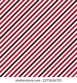 Classic Diagonal Stripe Seamless Pattern - Traditional stripes repeating pattern design