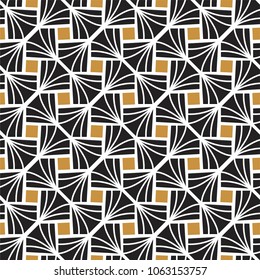 Classic Diamond Art Deco Seamless Pattern. Geometric Stylish Texture. Abstract Retro Vector Texture.