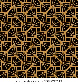 Classic Diamond Art Deco Seamless Pattern. Geometric Stylish Texture. Abstract Retro Vector Texture.