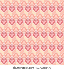 Classic Diamond Art Deco Seamless Pattern. Geometric Stylish Texture. Abstract Retro Vector Texture.