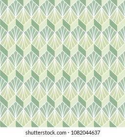 Classic Diamond Art Deco Seamless Pattern. Geometric Stylish Texture. Abstract Retro Vector Texture.