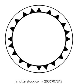 Classic different Black Outline frame 