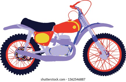 classic dirt bike