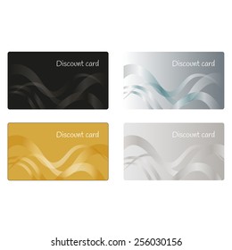 Classic discount cards.