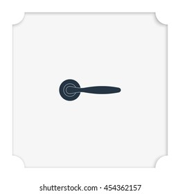 Classic door handle icon.