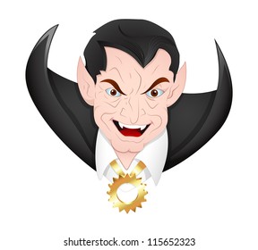 Classic Dracula Face