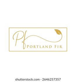 Classic and earthy Portland Fir logo design symbolizing nature, resilience, and sustainability. Perfect for outdoor brands, forestry services, and eco-conscious product companies.
