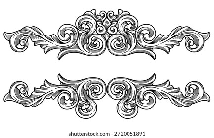 Klassisches elegantes Carving-Frame-Vektordesign. Eleganter Rahmen Vintage Template Design. Gravieren Zierrahmen Vektor, Retro dekorativ, Antiker Rahmen