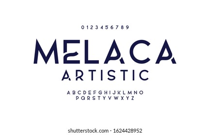 Classic elegant design font. Vector illustration of typography alphabet. Sans serif stylish display fonts. 