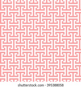 Classic elegant geometric pattern. Vector file.