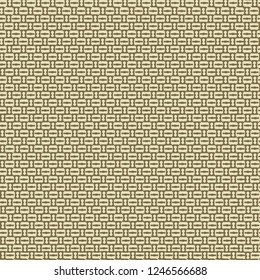 Classic elegant geometric seamless pattern. Vector file.
