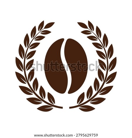 Classic emblem design representing premium quality coffee, ideal for cafes, roasteries, or gourmet beverage brands.