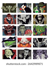 classic evil monsters and creatures