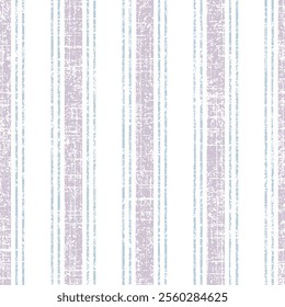 Classic Fashion Vertical purple slub textured grunge Stripe Pattern for shirt printing, textiles, jersey, jacquard patterns, white backgrounds, 