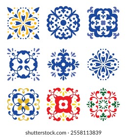classic feel of portuguese ornament element